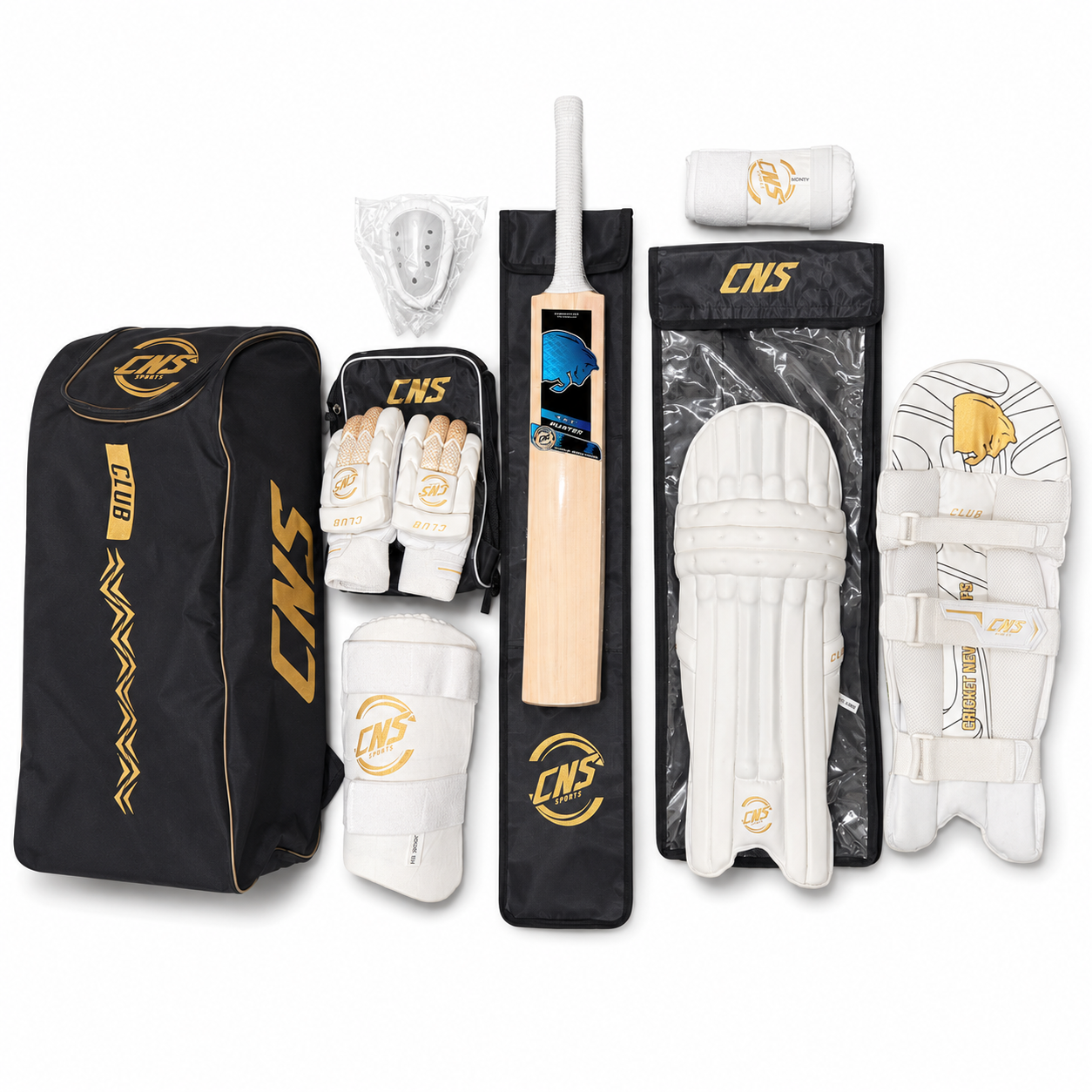 CNS Club Cricket Kit Bundle (Size 4)