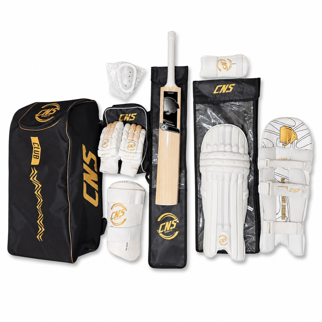 CNS Club Cricket Kit Bundle (Size 5)